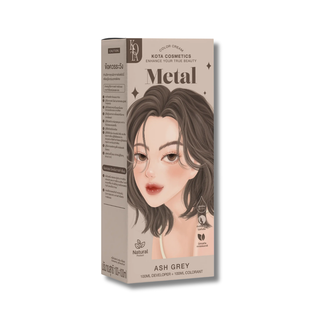 Kota Metal Ash Grey 100ml Kota Metal Ash Grey 100ml